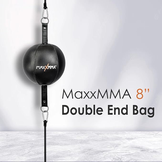MaxxMMA Double End Ball, Pump Included