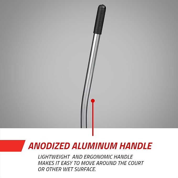 Gill Athletics Surface Roller, Tennis Court Squeegee - Blue PVA & PU Foam - Lightweight with Exceptional Court Coverage - 36in Wide Sweep Tennis Brush - Quick Clearing