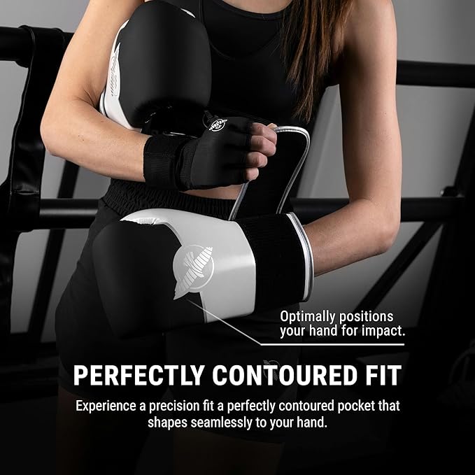 Hayabusa Sport Boxing Gloves for Men and Women – Dual-Splinted Wrist Support, Multi-Density Foam Padding, Contoured Fit – Ideal for Boxing, Kickboxing, and Muay Thai Training