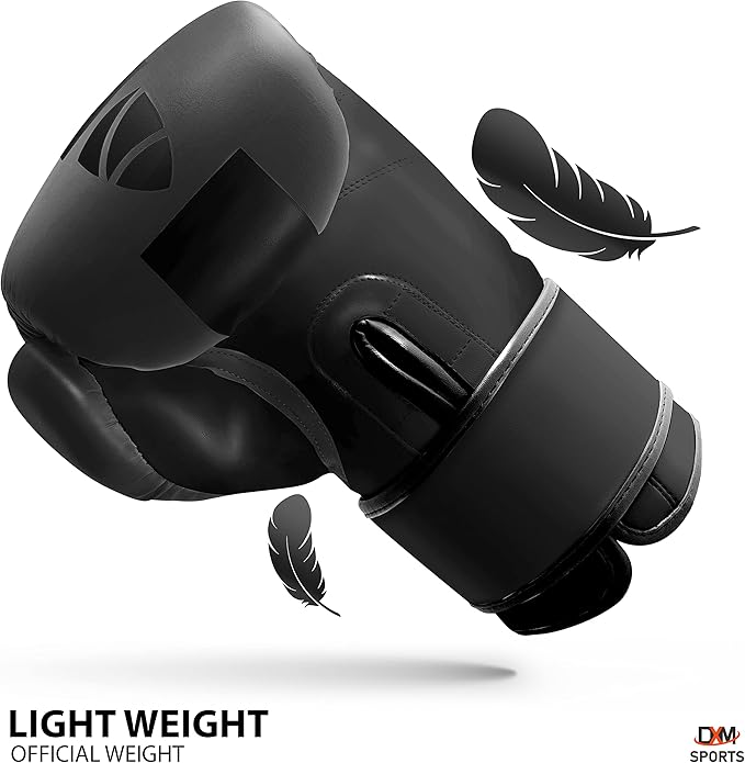 DXM SPORTS Boxing Gloves for Men & Women, Boxing Training Gloves, Kickboxing Gloves, Sparring Gloves, Heavy Bag Workout Gloves for Boxing, Kickboxing, Muay Thai, MMA