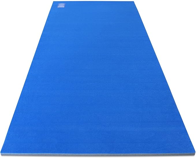 Meister FlexFloor Gymnastics & Cheer Mat - Roll-Up Carpet Training Floor for Home & Gym