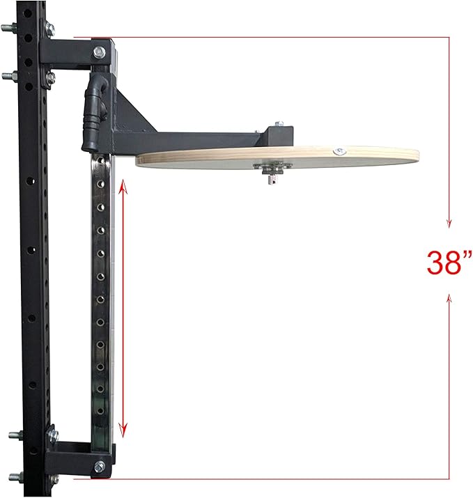 Titan Power Rack Mounted Adjustable Speed Bag Platform