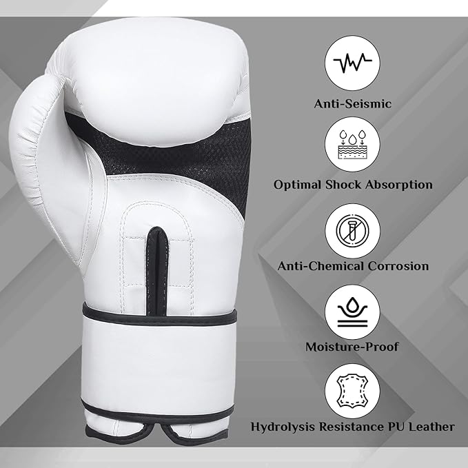 Durable and Comfortable Boxing Gloves Men and Boxing Gloves Women, Extra Thick Padding for Beginner Boxers and Training Fitness, Ideal for Both Men Boxer and Women Boxer