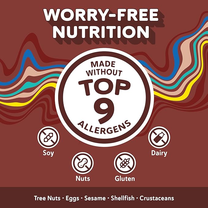 Ripple Kids Chocolate Plant Based Shake Ups | 13g of Quality Sourced Pea Protein, Calcium Rich | Shelf Stable | Vegan & Non GMO | Dairy, Soy, Nut, Gluten & Lactose Free | 8 Fl Oz Cartons (Pack of 12)