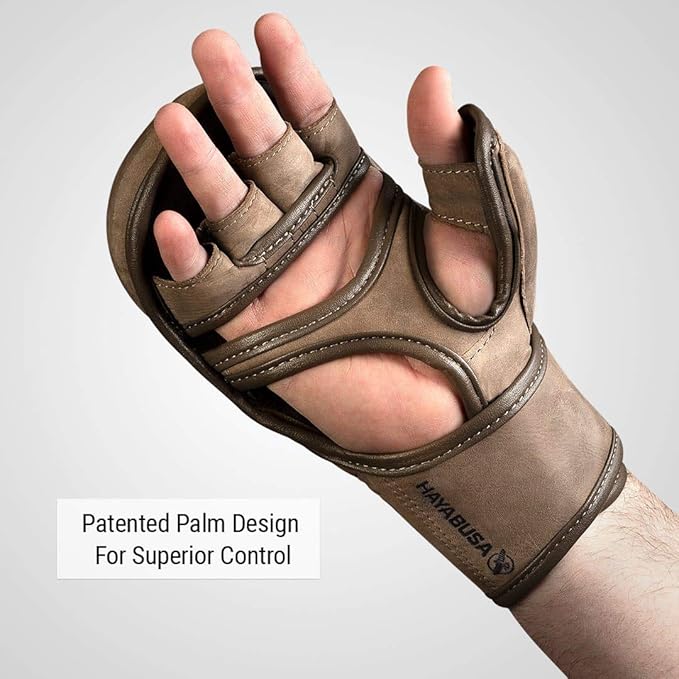 Hayabusa T3 LX Leather 7oz MMA Sparring Training Gloves Men & Women