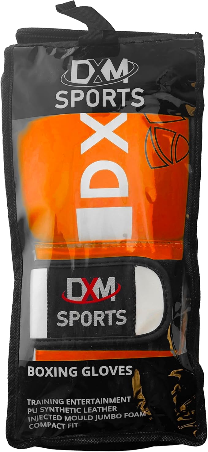 DXM SPORTS Boxing Gloves for Men & Women, Boxing Training Gloves, Kickboxing Gloves, Sparring Gloves, Heavy Bag Workout Gloves for Boxing, Kickboxing, Muay Thai, MMA