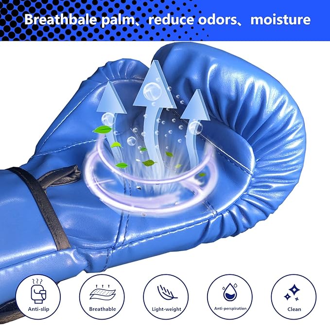 Longeek 4/6oz Kids Boxing Gloves,Training Gloves,Bag Gloves,Fight Gloves for 3-15 Years Childrens