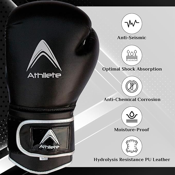Durable and Comfortable Boxing Gloves Men and Boxing Gloves Women, Extra Thick Padding for Beginner Boxers and Training Fitness, Ideal for Both Men Boxer and Women Boxer