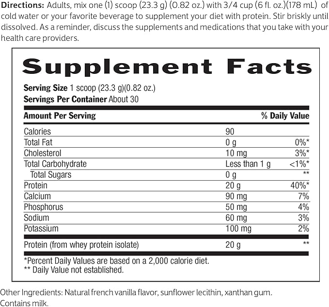 Biochem, Whey Protein Powder, 20g of Protein to Support Muscles and Intense Workouts, Natural, 24.6 oz