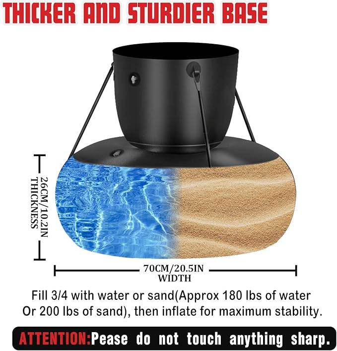 Punching Bag for Adults, 71" Boxing Bag with Stand and Fixed Rope,Free Standing Freestanding Punch Bag with Gloves and Pump, Inflatable Heavy Boxing Bag Set for Adults Teens Men Youth at Home Outdoor