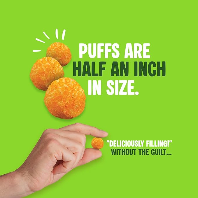 Twin Peaks Protein Puffs - (Jalapeno Cheddar), Keto Friendly, Low Carb Snack (300g, 21g Protein, 2g Net Carbs, High Protein, Healthy Crunchy Snack)