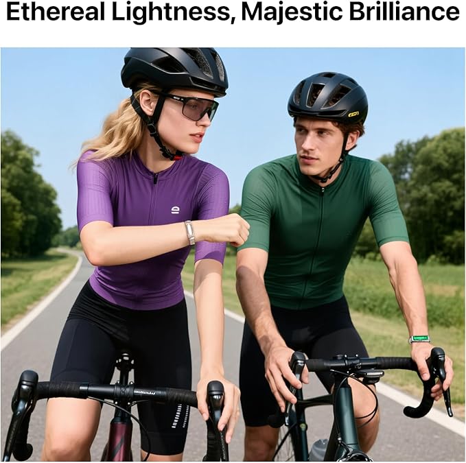 Smart Health Wristband, Wearable Activity & Fitness Tracker Band, 24/7 Sleep Tracker, All-Day Automatic Continuous Heart Rate Tracking, HRV Monitor, Blood Pressure, Stress, 2 Bands, with Free APP