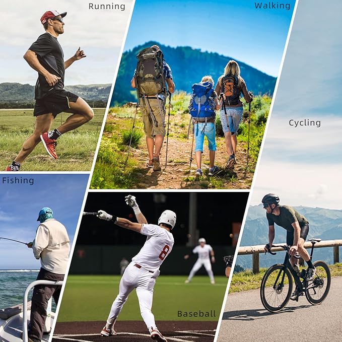 MALIDAK Sports Sunglasses for Mens Women Youth Baseball Sunglasses UV400 Protection Men Cycling Glasses