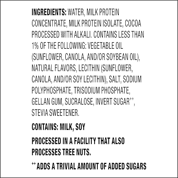 Quest Nutrition Ready To Drink Chocolate Protein Shake, 30g Protein, 4g Net Carbs, Gluten Free, Keto Friendly, 11 fl oz - Pack of 12