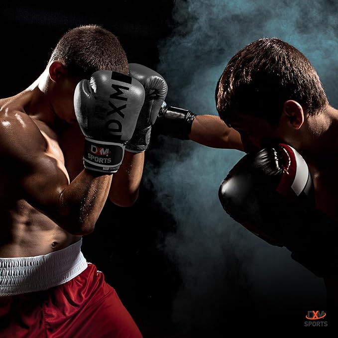 DXM SPORTS Boxing Gloves for Men & Women, Boxing Training Gloves, Kickboxing Gloves, Sparring Gloves, Heavy Bag Workout Gloves for Boxing, Kickboxing, Muay Thai, MMA