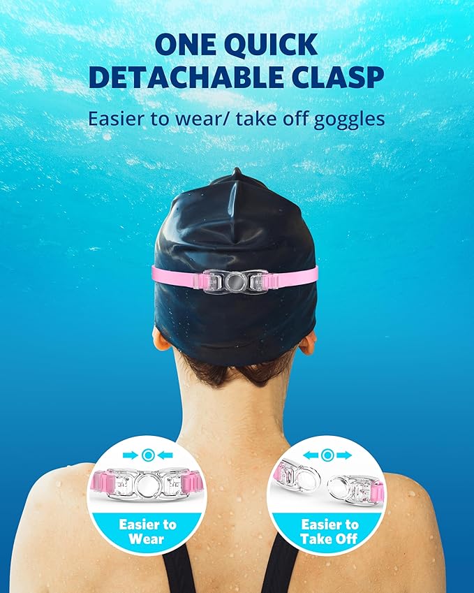 Aegend Swim Goggles, Swimming Goggles No Leaking Full Protection Adult Men Women Youth