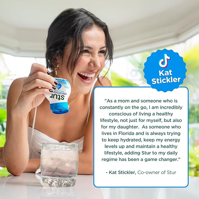 Stur Electrolyte Drops | Trace Minerals for Instant Hydration | No Sugar, No Sweeteners | Zero Calories | Unflavored Liquid Water Enhancer | Vegan & Keto Friendly | 5 Bottles (Makes 160 Drinks)