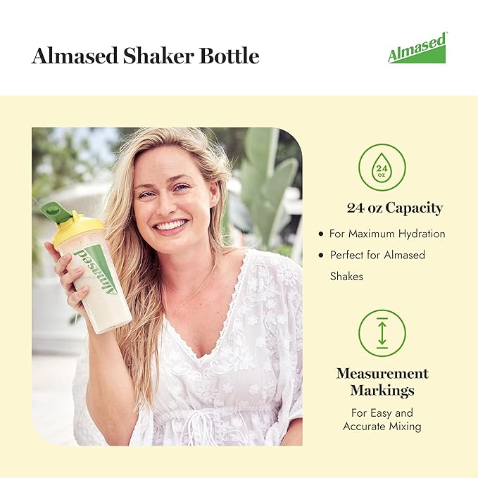 Almased Meal Replacement Shake Protein Powder for Weight Loss, Natural GLP-1 Support, Gluten-free, High Protein (Original Flavor)