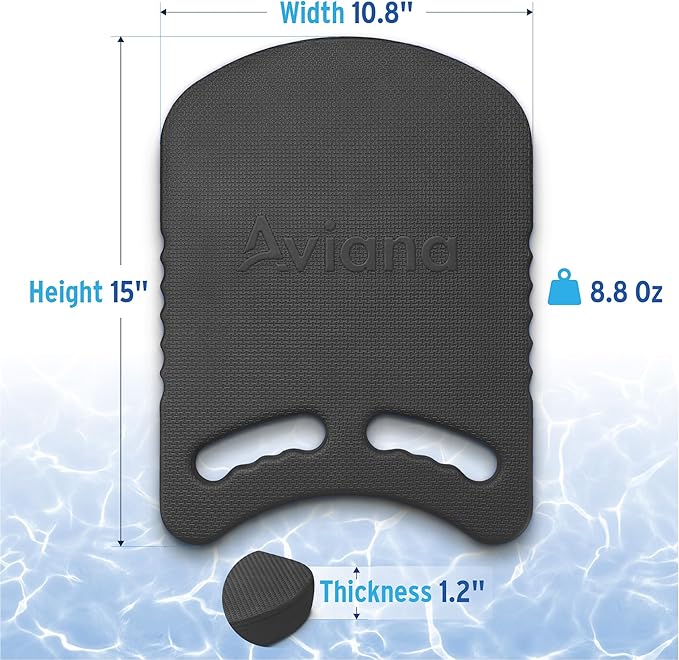 Junior Kickboard Buoy for Youth Children & Toddlers Swimming Aid & Exercise Training Board for Kids to Learn to Swim with Kick Boards in Pool BPA Free