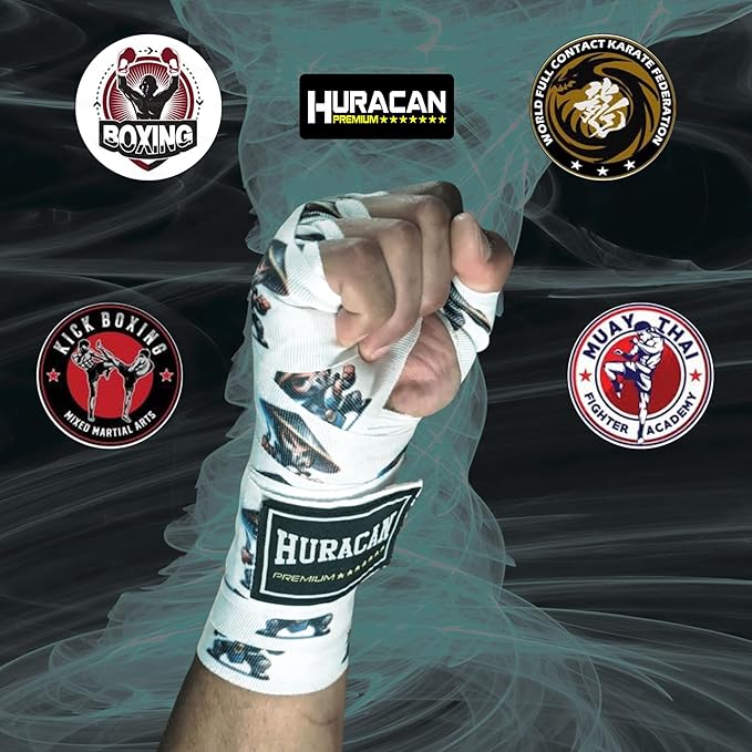 Boxing Hand Wraps, 180 Inches Long, 2-Pack, Perfect for Boxing, MMA, Kickboxing