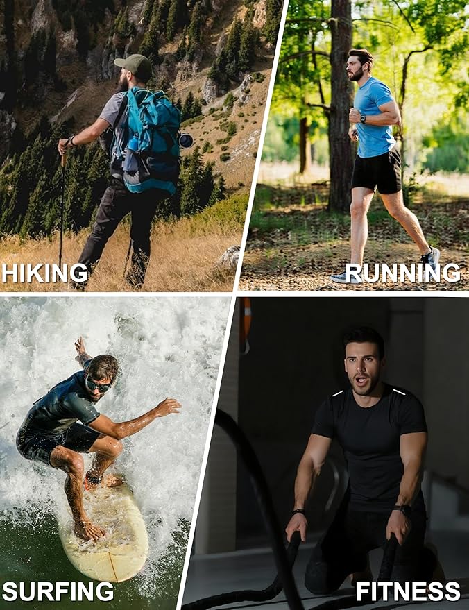 MAGCOMSEN Mens Rash Guard Short Sleeve UPF 50+ Sun UV Quick Dry Shirts Workout Swim Running Athletic T-Shirt