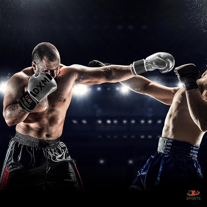 DXM SPORTS Boxing Gloves for Men & Women, Boxing Training Gloves, Kickboxing Gloves, Sparring Gloves, Heavy Bag Workout Gloves for Boxing, Kickboxing, Muay Thai, MMA