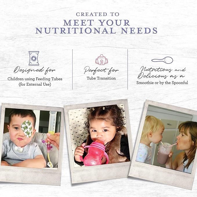 Functional Formularies Nourish Berry Medley Peptide Formula, Organic Tube Feeding Formula and Nutritional Meal Replacement Supplement, 12 Oz Pouch, Pack of 24