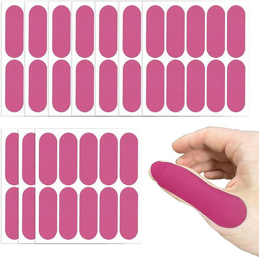 100 PCS Bowling Thumb Tape - Bowling Finger Tape - Thumb Tape Protector for Bowling(Multiple Colors, 1 x 2.8 Inches, Breathable)