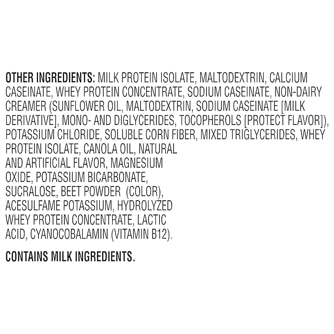 Muscle Milk Pro Series Protein Powder Supplement, Slammin' Strawberry, 2 Pound, 11 Servings, 50g Protein, 3g Sugar, 20 Vitamins & Minerals, NSF Certified for Sport, Packaging May Vary