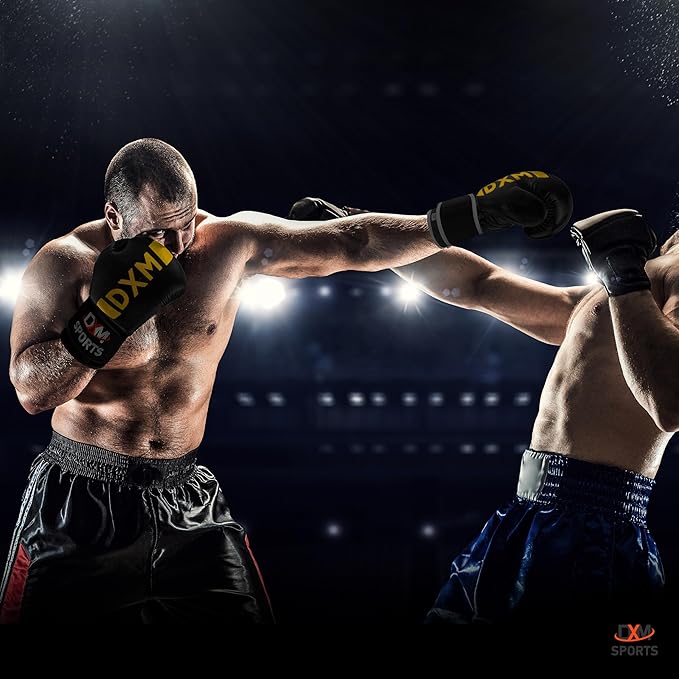 DXM SPORTS Boxing Gloves for Men & Women, Boxing Training Gloves, Kickboxing Gloves, Sparring Gloves, Heavy Bag Workout Gloves for Boxing, Kickboxing, Muay Thai, MMA