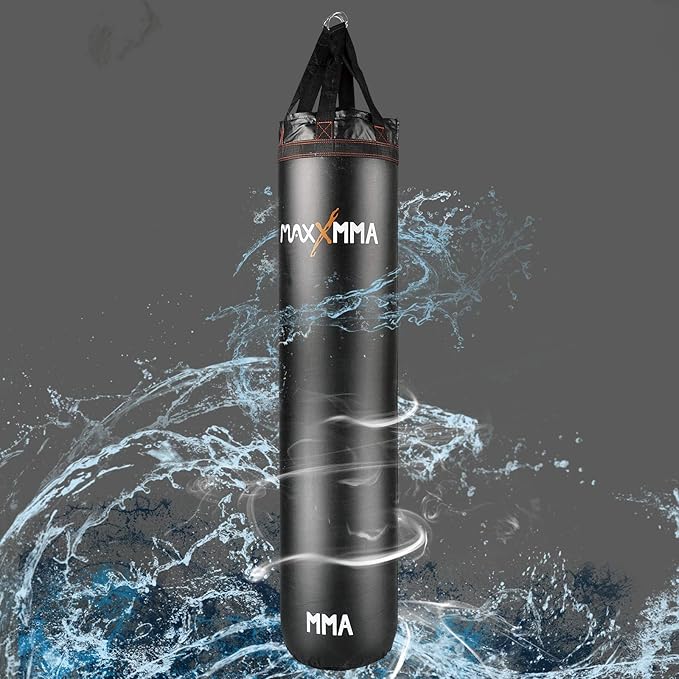 MaxxMMA 5 ft Water/Air Heavy Bag Kit (Adjustable Weight 70~140 lbs.)