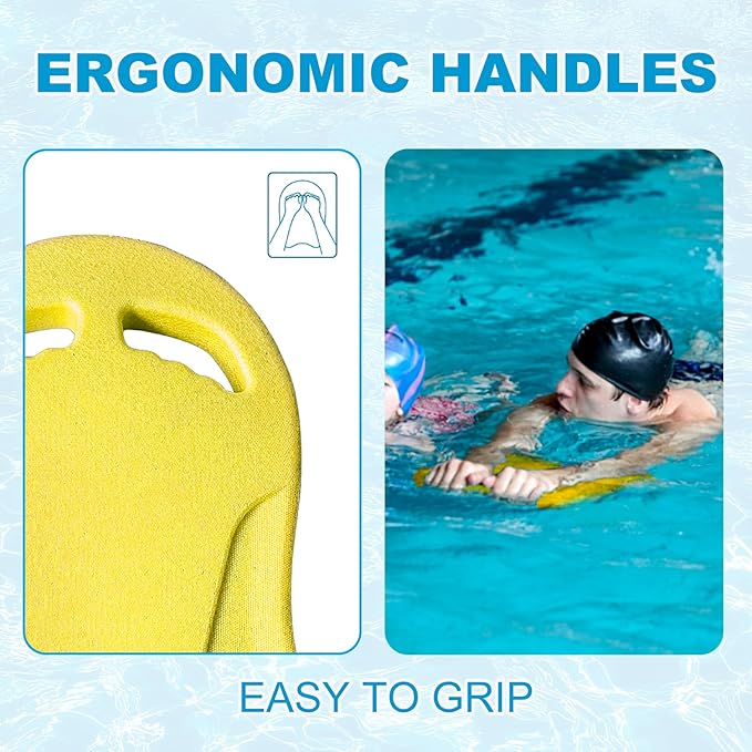 Swimming Kickboard, Lightweight and High Buoyancy Swim Training Board for Swimmers, Durable EPP Material, Ideal for Pool Exercise and Swimming Lessons
