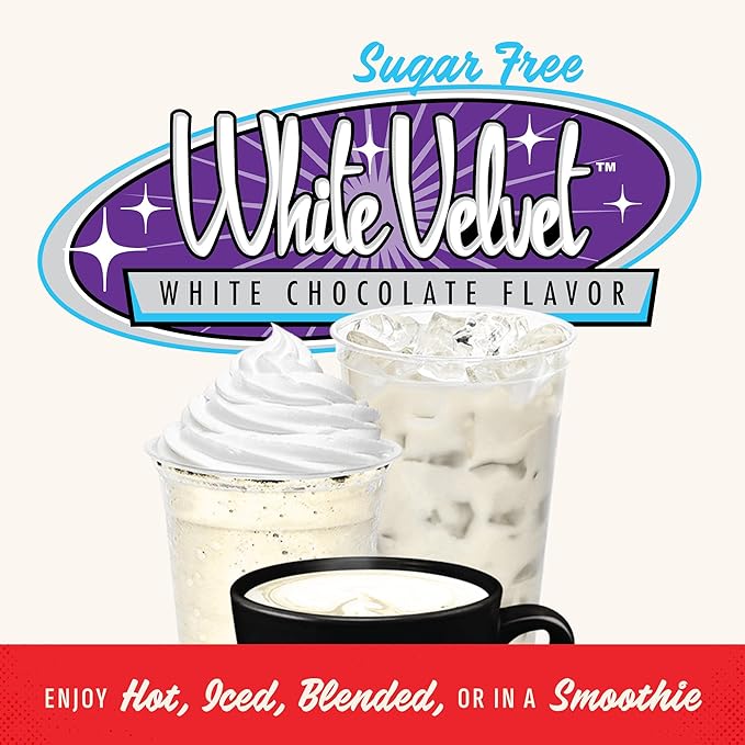 Gosh That’s Good! Sugar-Free White Velvet Chocolate Flavor – 2 lb – Low-Calorie, Lactose-Free