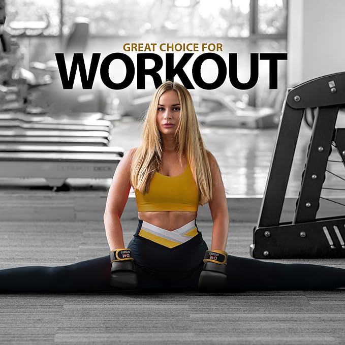 DXM SPORTS MMA Gloves for Men & Women, Martial Arts Bag Gloves, Kickboxing Gloves with Open Palms, Boxing Gloves for Punching Bag, Sparring, Muay Thai, MMA