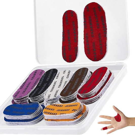 140 Pack 2 Sizes Bowling Thumb Tape Protective Performance Bowl Finger Tape 7 Colors Elastic Bowlers Tape Exercise Bowling Tape for Fingers for Men Women Bowlers Sport Protection Accessory