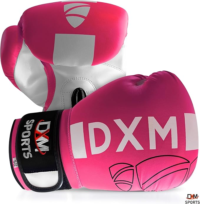 DXM SPORTS Boxing Gloves for Men & Women, Boxing Training Gloves, Kickboxing Gloves, Sparring Gloves, Heavy Bag Workout Gloves for Boxing, Kickboxing, Muay Thai, MMA