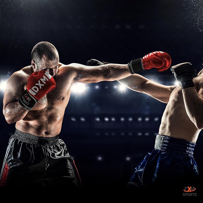 DXM SPORTS Boxing Gloves for Men & Women, Boxing Training Gloves, Kickboxing Gloves, Sparring Gloves, Heavy Bag Workout Gloves for Boxing, Kickboxing, Muay Thai, MMA