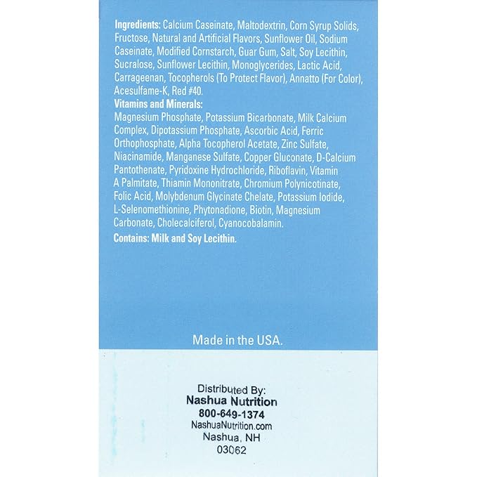 Pudding and Shake Aspartame Free - Strawberry (7/Box) - High Protein - Low Calorie - Low Fat - Low Carb