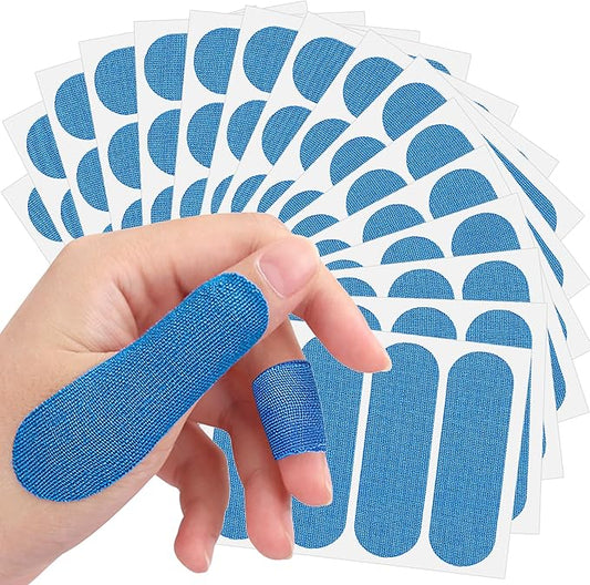 CougZed 120PCS Bowling Finger Tape Set, Premium Bowling Thumb Tape & Bowling Tape for Fingers, Essential Accessories for Men & Women Bowlers, Durable Sport Workout Support (Blue)