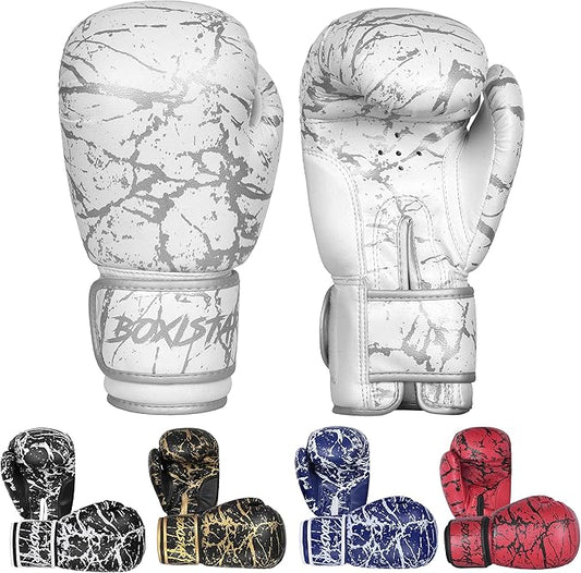 Boxistar Boxing Gloves - Men's & Women's, 8 oz to 16 oz with Optimal Padding