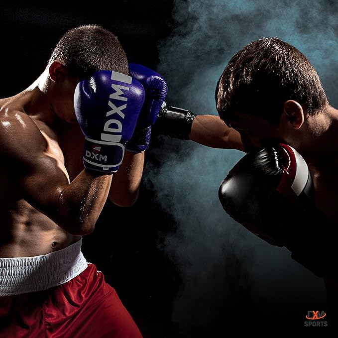 DXM SPORTS Boxing Gloves for Men & Women, Boxing Training Gloves, Kickboxing Gloves, Sparring Gloves, Heavy Bag Workout Gloves for Boxing, Kickboxing, Muay Thai, MMA