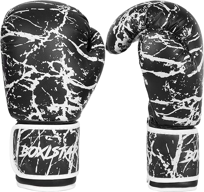Boxistar Boxing Gloves - Men's & Women's, 8 oz to 16 oz with Optimal Padding