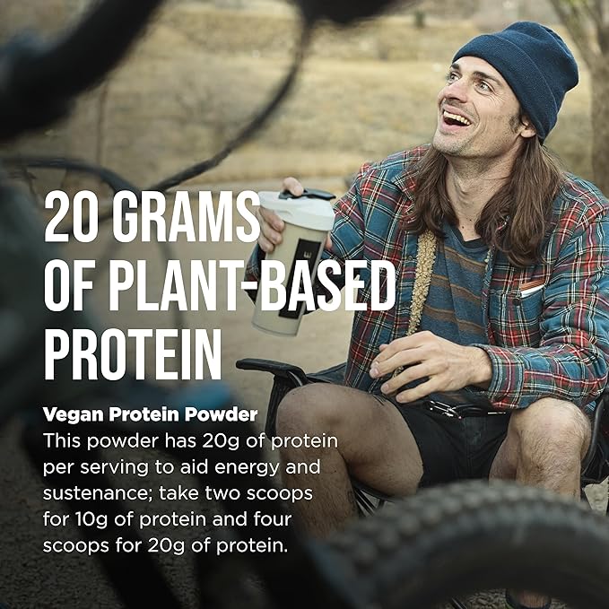 Possible Protein Powder Vanilla Bean - 20g of Vegan, Plant-Based Protein Mix - Non-GMO, Non-Dairy, Gluten-Free - 3.5g of BCAAs - 9 Essential Amino Acids - 30-Day Supply - 2 Bag, 30 Servings