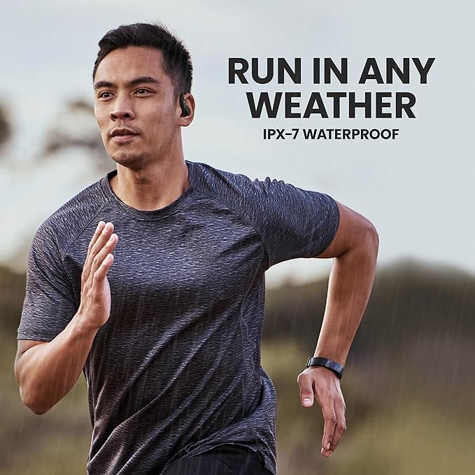 Back Bay Audio - Runner's Wireless Earbuds Bluetooth Headphones for Sports, Hook Over The Ear Buds, Deep Bass, Wrap Around Earphones with Earhooks for Running, Workout Wireless Headphones for The Gym