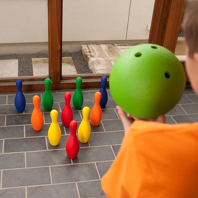 Champion Sports Weighted Foam Bowling Pin Set - Pins Only