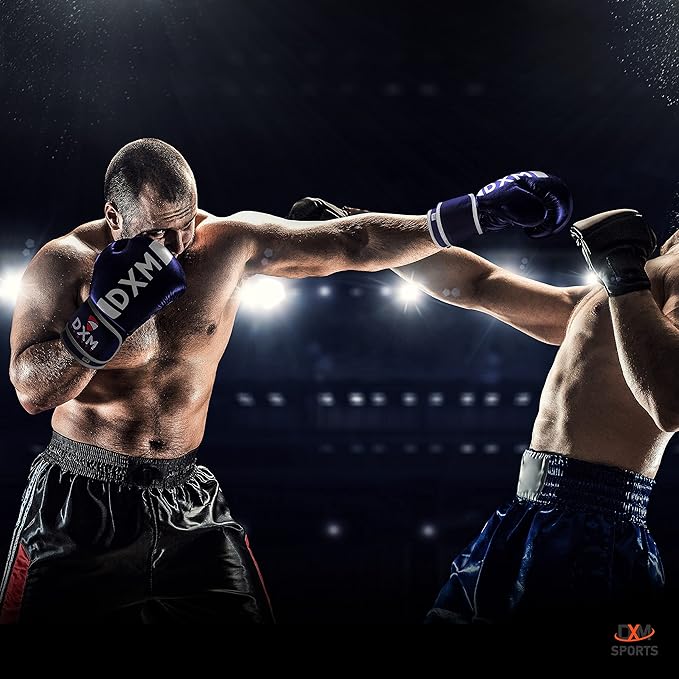 DXM SPORTS Boxing Gloves for Men & Women, Boxing Training Gloves, Kickboxing Gloves, Sparring Gloves, Heavy Bag Workout Gloves for Boxing, Kickboxing, Muay Thai, MMA
