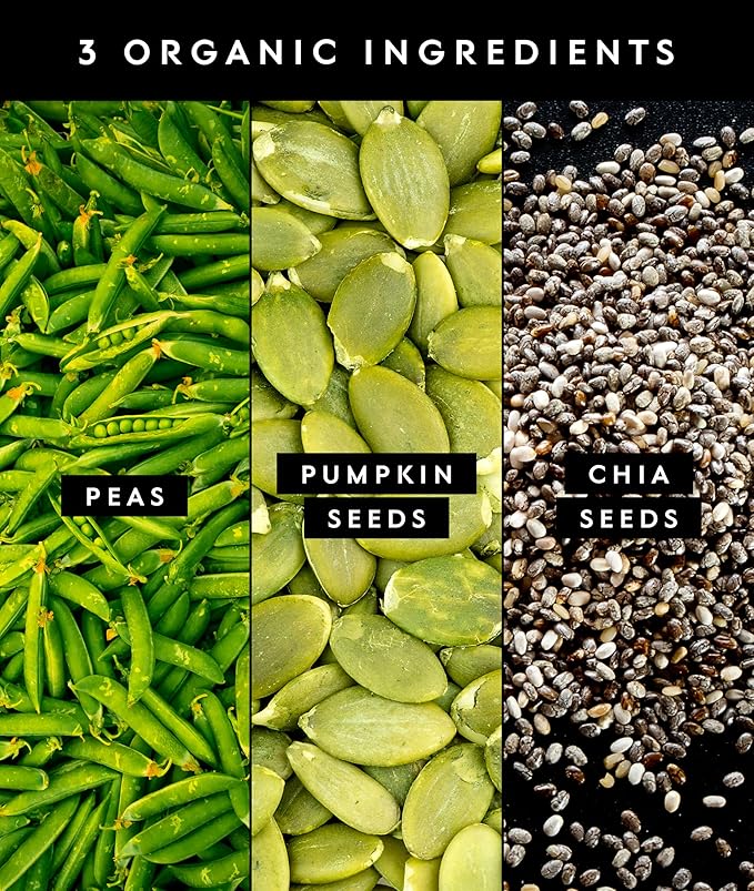 Truvani Vegan Pea Protein Powder | Unflavored | 20g Organic Plant Based Protein | 1 Serving | Keto | Gluten & Dairy Free | Low Carb | No Added Sugar