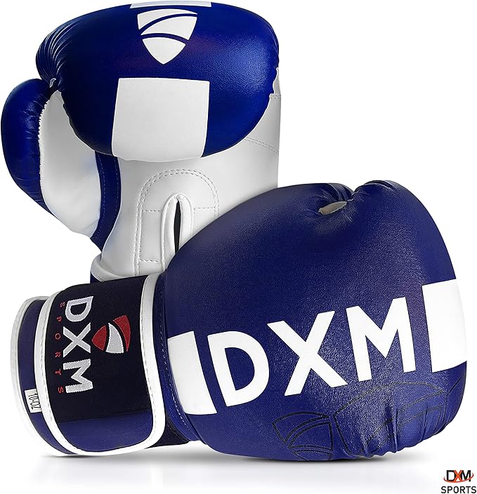 DXM SPORTS Boxing Gloves for Men & Women, Boxing Training Gloves, Kickboxing Gloves, Sparring Gloves, Heavy Bag Workout Gloves for Boxing, Kickboxing, Muay Thai, MMA