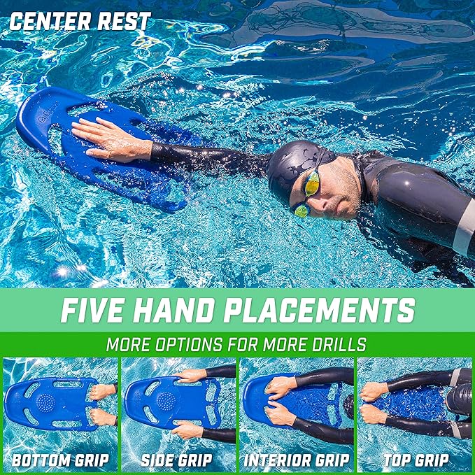 GoSports Swim Kickboard for Swimming Training - Choose Adult Size or Kids Size - X5 Pool Exercise Kickboard